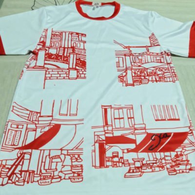 Singapore Batik T-Shirt